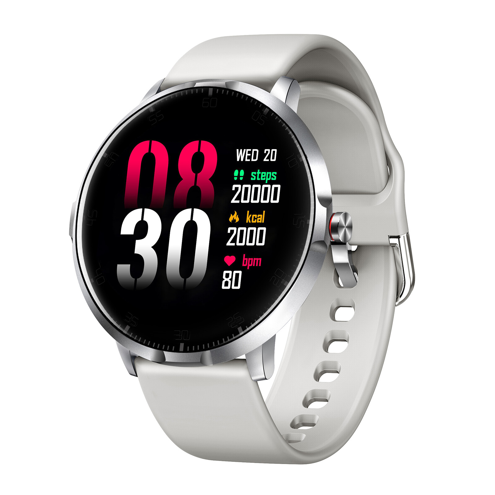 IOMI Bluetooth Smartwatch silber/grau