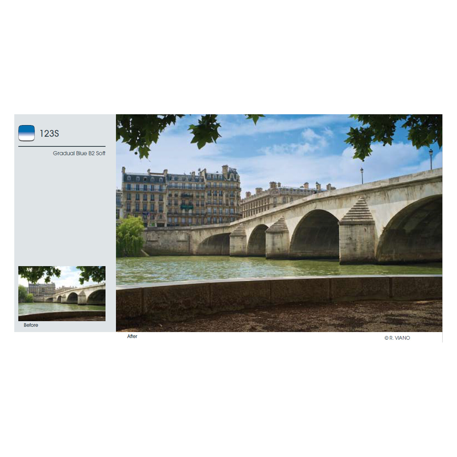 Cokin Z123S Verlauf Blau 2S