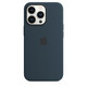 Apple iPhone 13 Pro Silikon Case mit MagSafe abyssblau