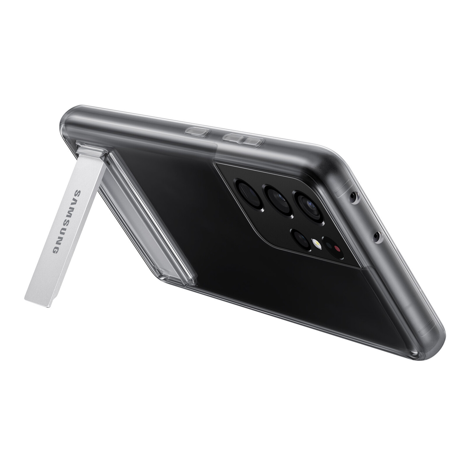 Samsung Back Cover Standing Galaxy S21 Ultra clear