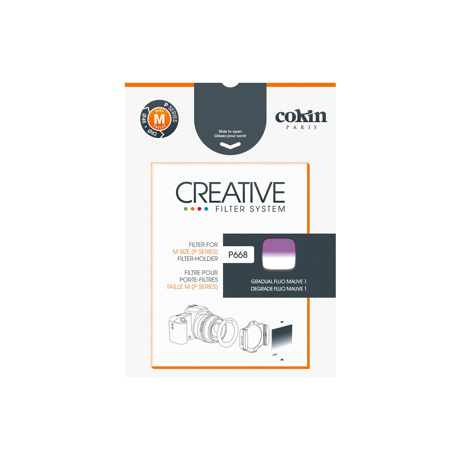 Cokin P668 Verlauf leuchtend Violett 1