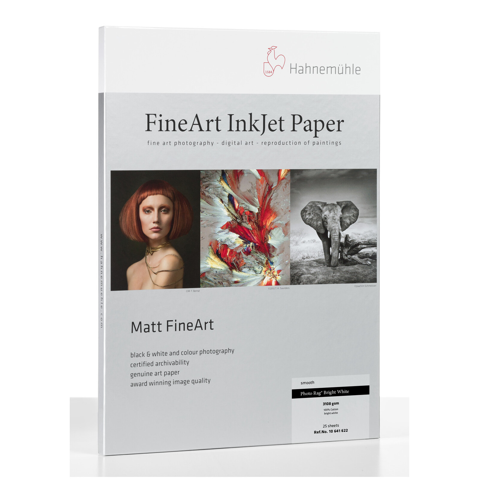 Hahnemühle Photo Rag Bright White 310gsm A4 25 Blatt