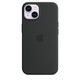 Apple iPhone 14 Silikon Case mit MagSafe mitternacht