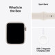 Apple Watch SE LTE 40mm starlight Alu Case + Band M/L