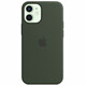 Apple iPhone 12 mini Silikon Case mit MagSafe zyperngrün