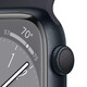 Apple Watch S8 Alu 45mm Sportband mitternacht
