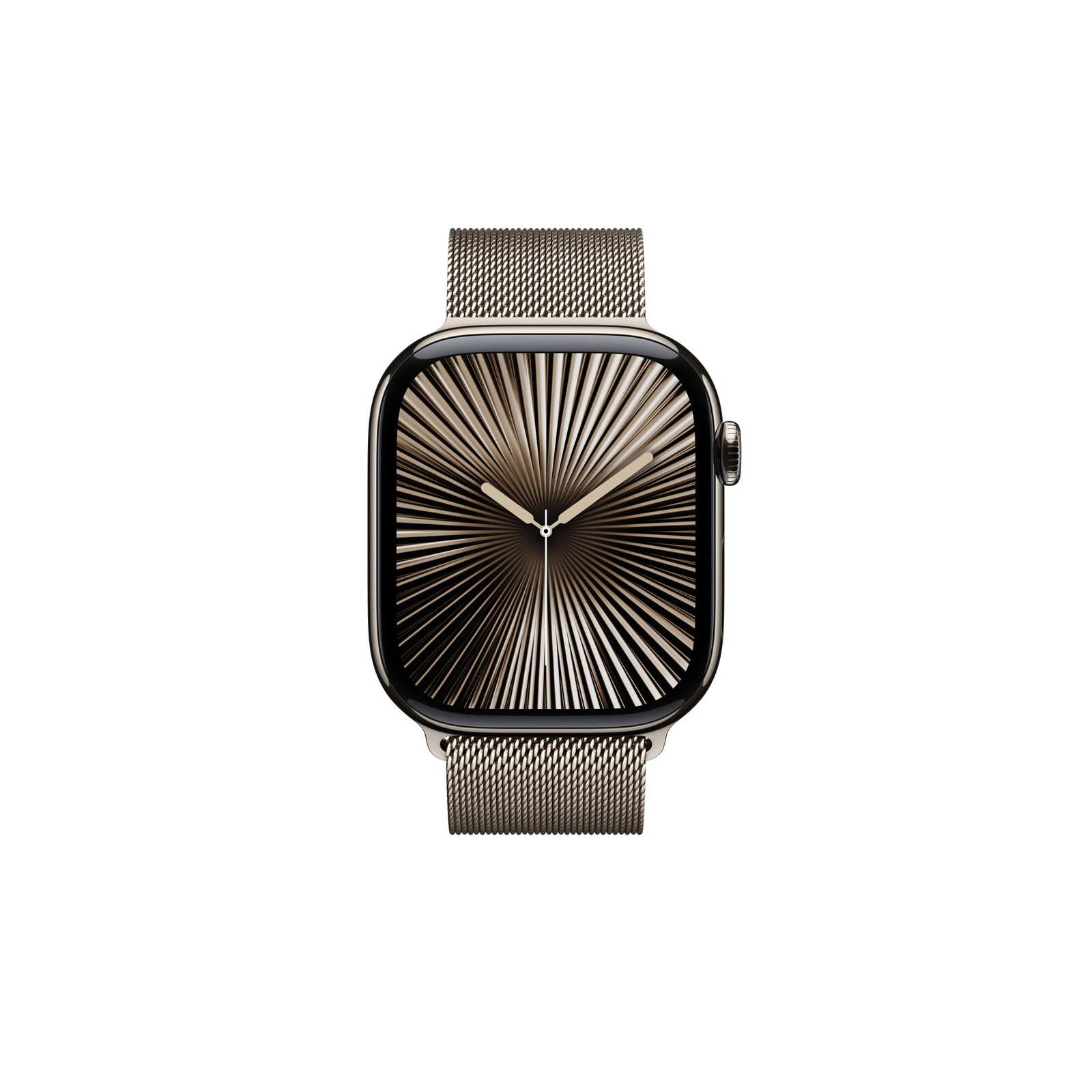 Apple Watch 46mm Milanaise Band S/M natur