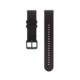 Polar Armband 20mm M/XL leder schwarz/rot 