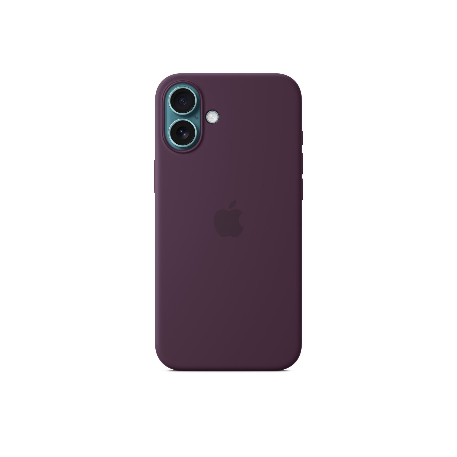  Apple iPhone 16 Plus Silikon Case mit Magsafe plum 