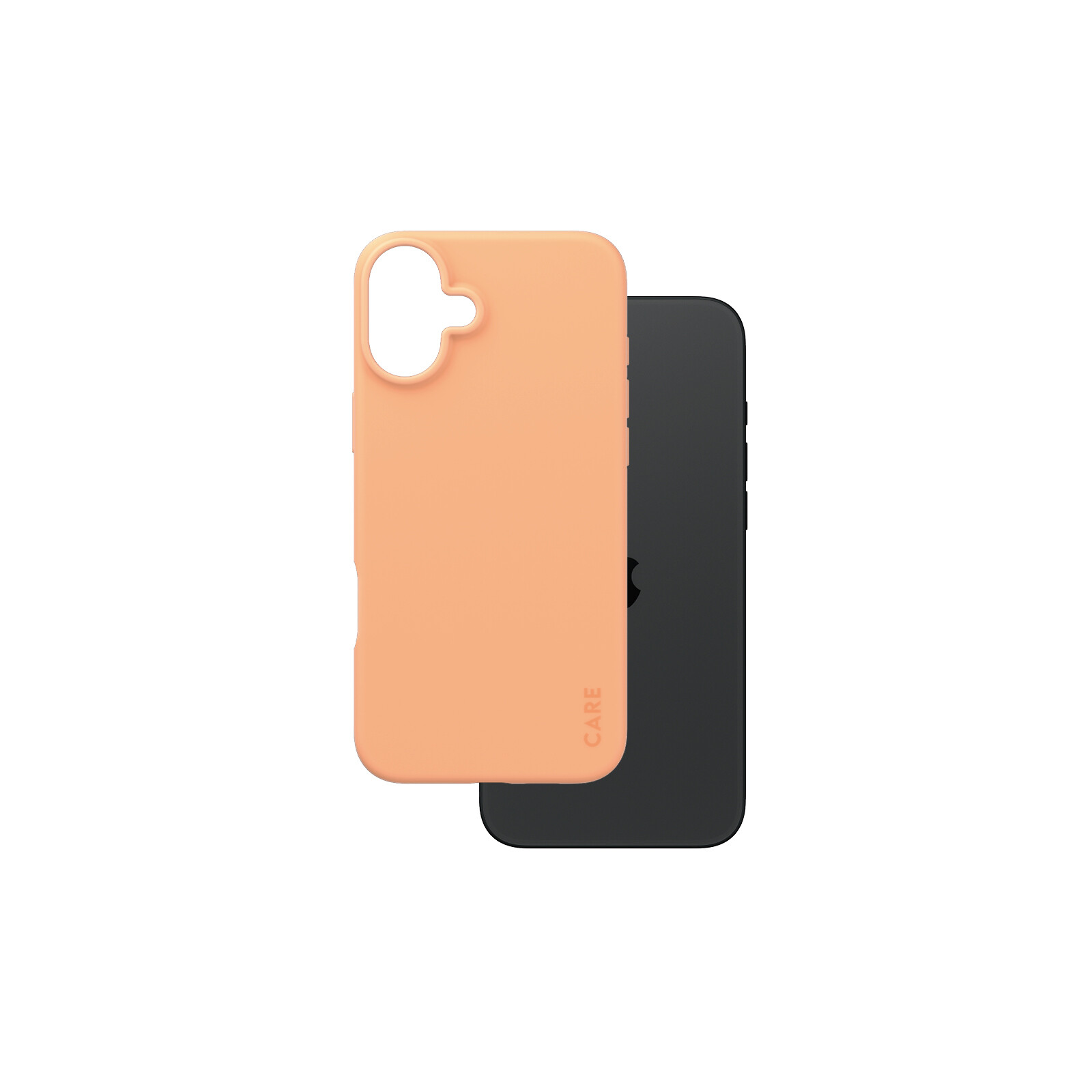 Care Back Cover Fashion Apple iPhone 16 Plus peachy