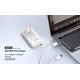 Felixx Premium Reiselader 65W USB-C/USB-A inkl. Kabel