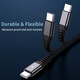 Felixx Premium PD Nylon USB-C Fast Charge Kabel 240cm
