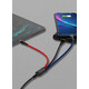 Felixx Premium Ladekabel 3in1 für USB auf iPhone