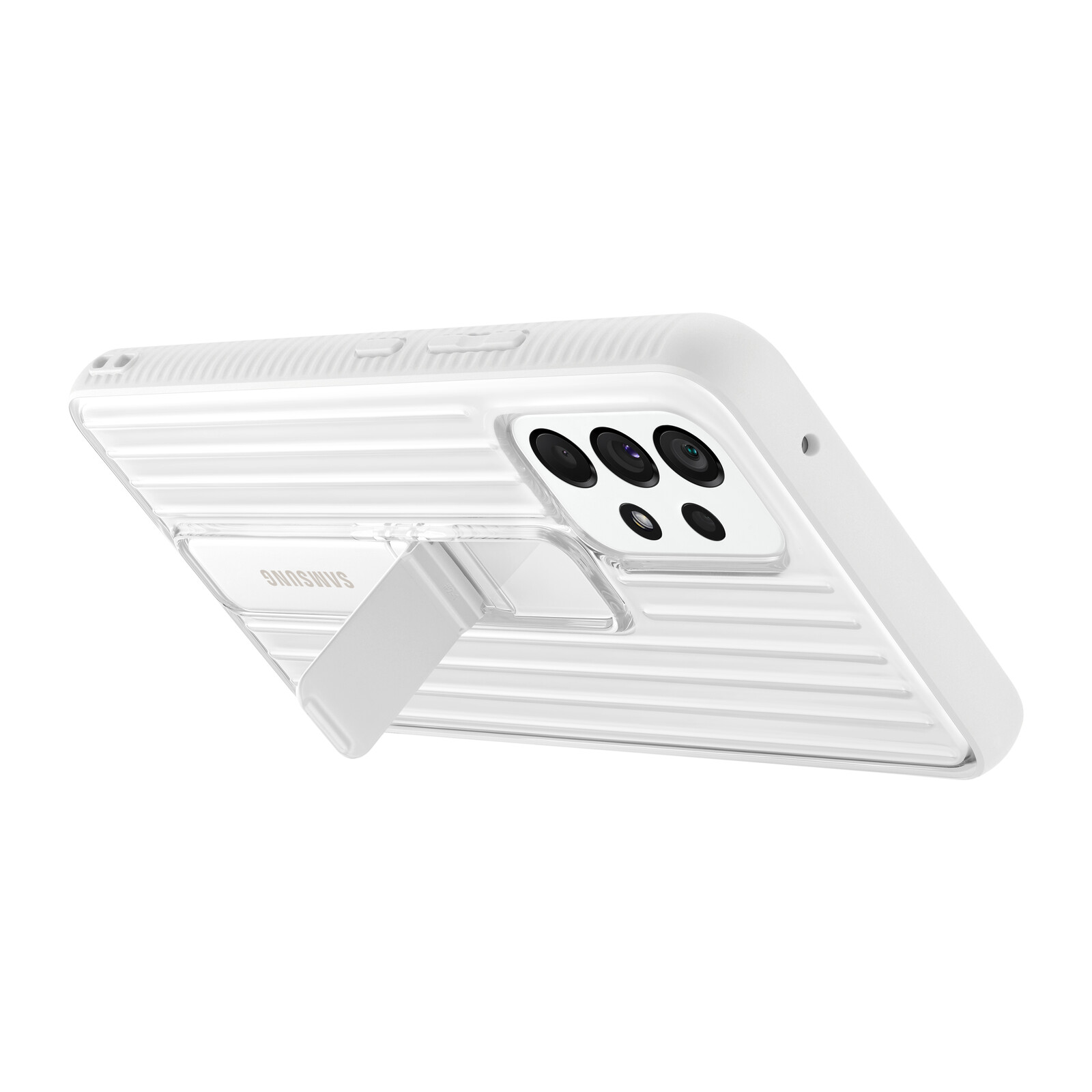 Samsung Back Cover Protective Standing Galaxy A53 5G white