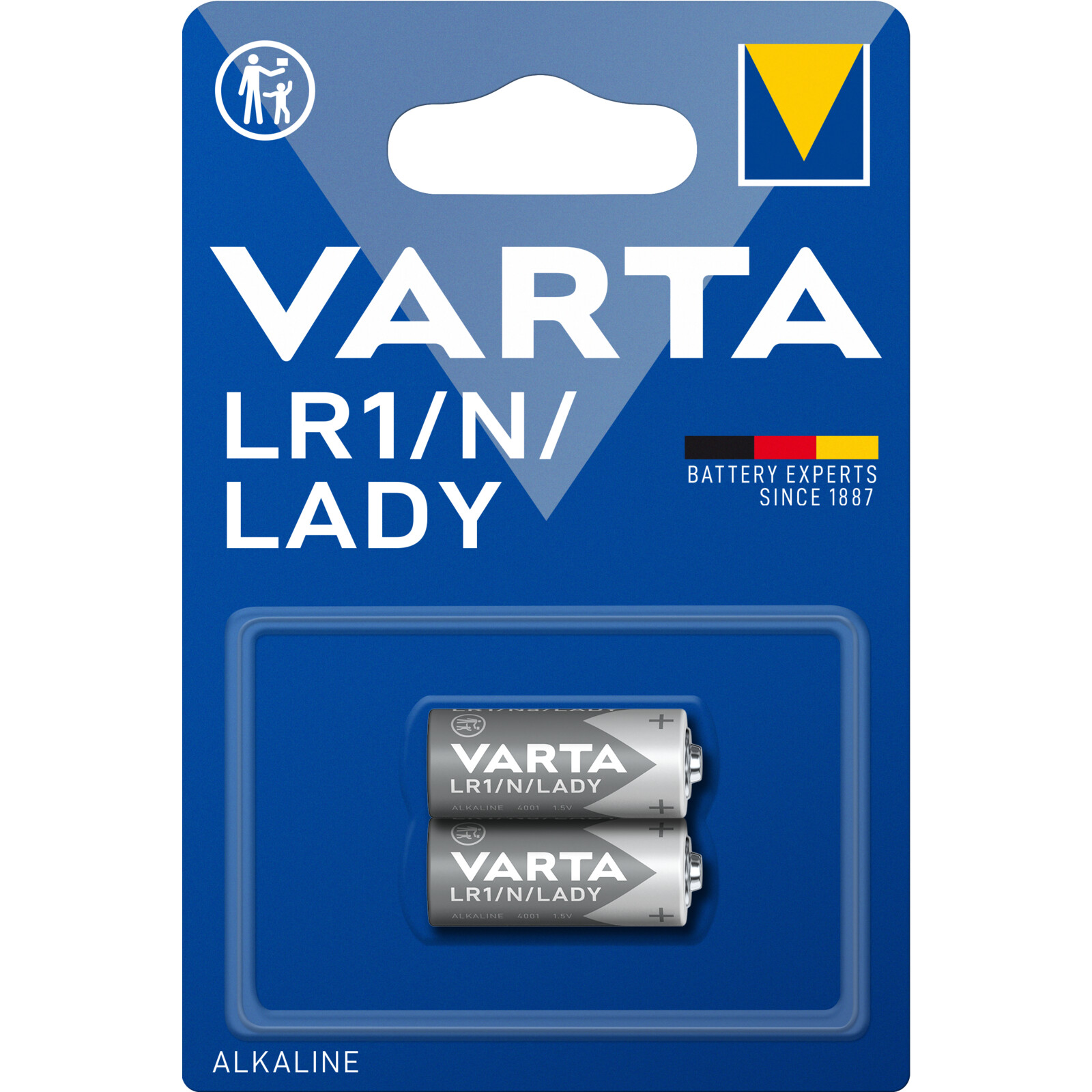 Varta 4001 LR1 Lady Alkaline Special 1,5V 2er