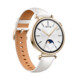 Huawei Watch GT4 41mm Leather Strap Gold/White