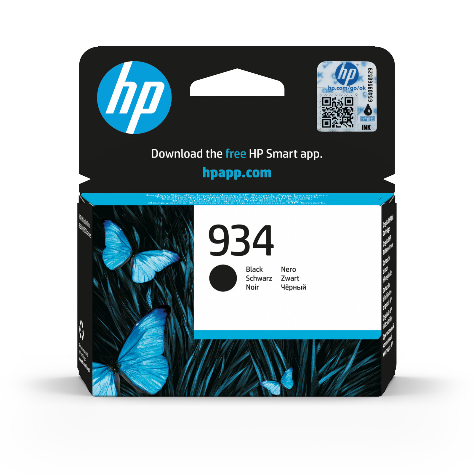 HP 934 C2P19AE Tinte black