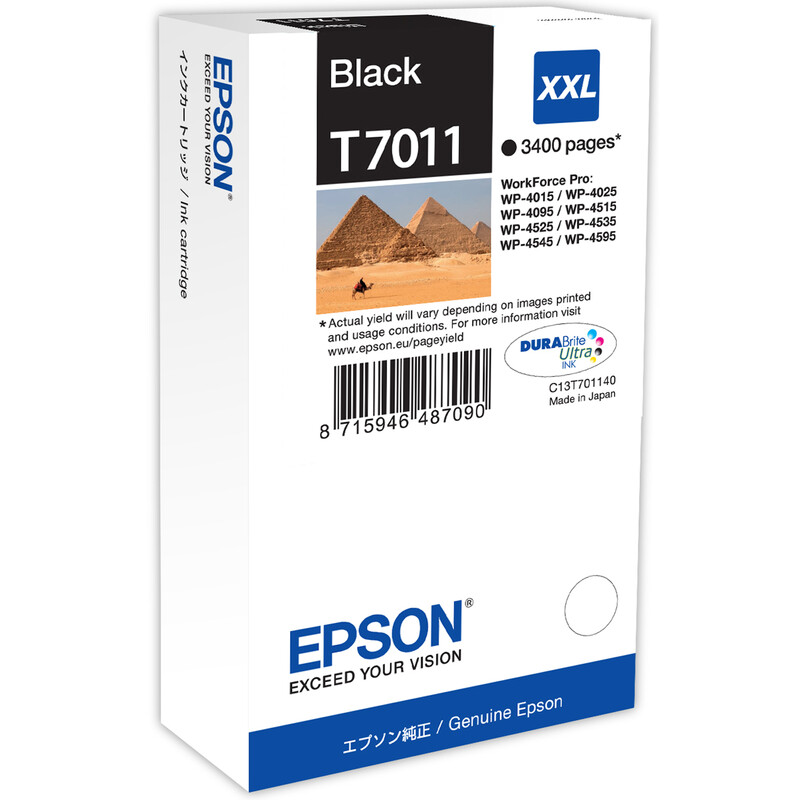 Epson T7011XXL Tinte Black 63,2ml