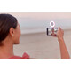 Shiftcam SnapLight magnetisches LED Ringlicht für Smartphone rosa 