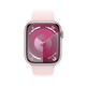 Apple Watch S9 GPS+Cellular Alu rosé 45mm M/L Sportb. rosa