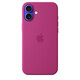  Apple iPhone 16 Plus Silikon Case mit Magsafe fuchsia 