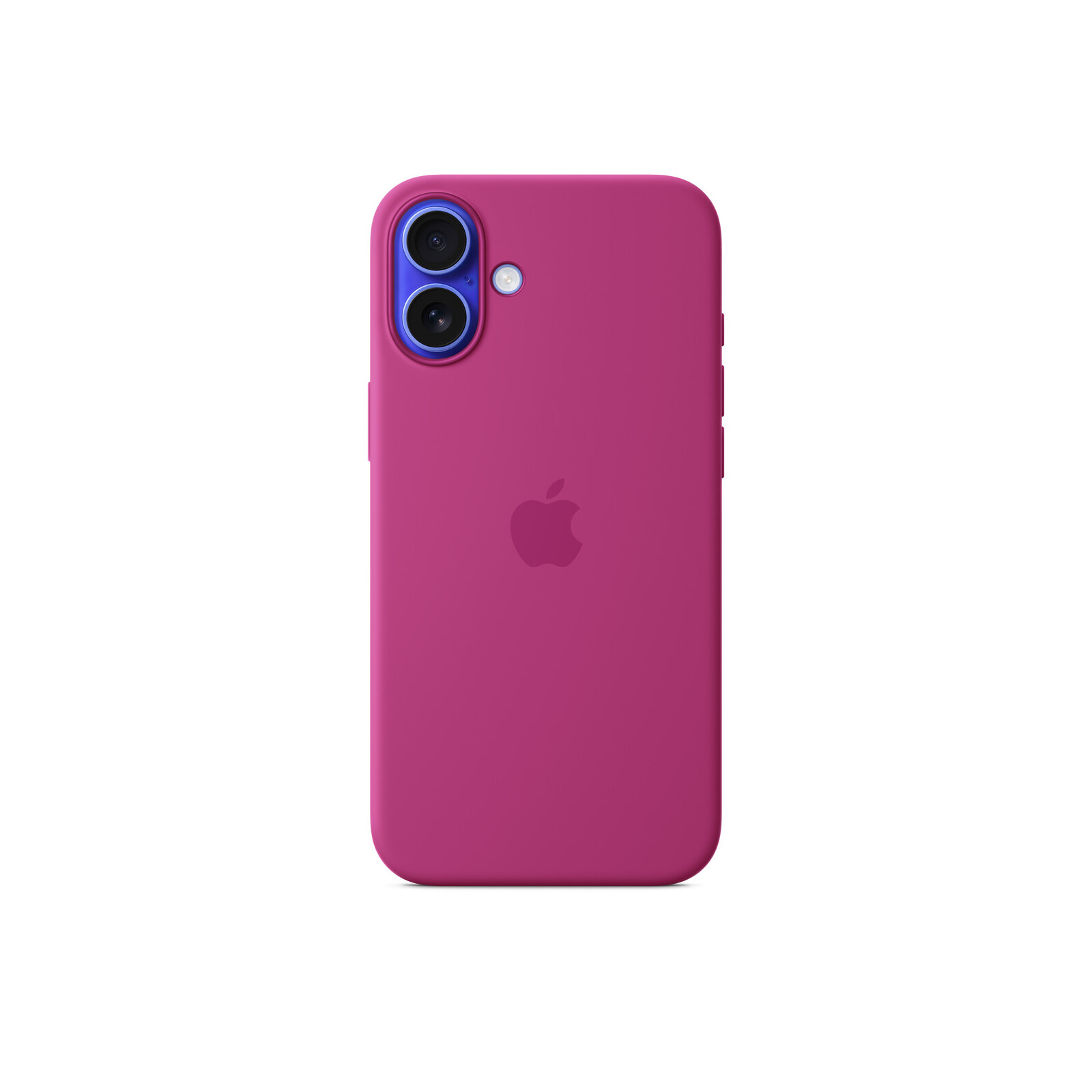  Apple iPhone 16 Plus Silikon Case mit Magsafe fuchsia 