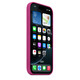 Apple iPhone 16 Pro Silikon Case mit Magsafe fuchsia 