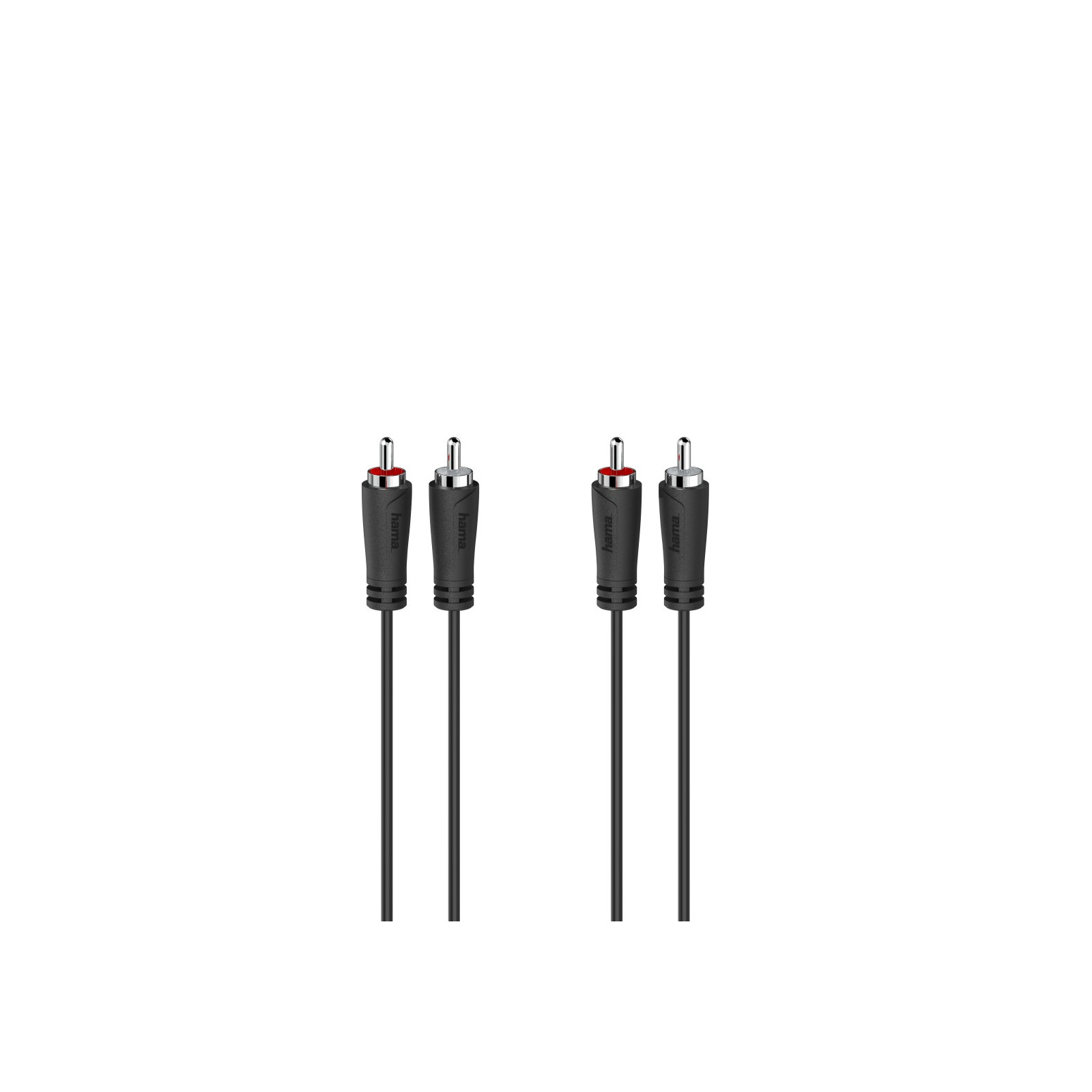 Hama 205257 Audio-Kabel 2 Cinch-Stecker 1,5m
