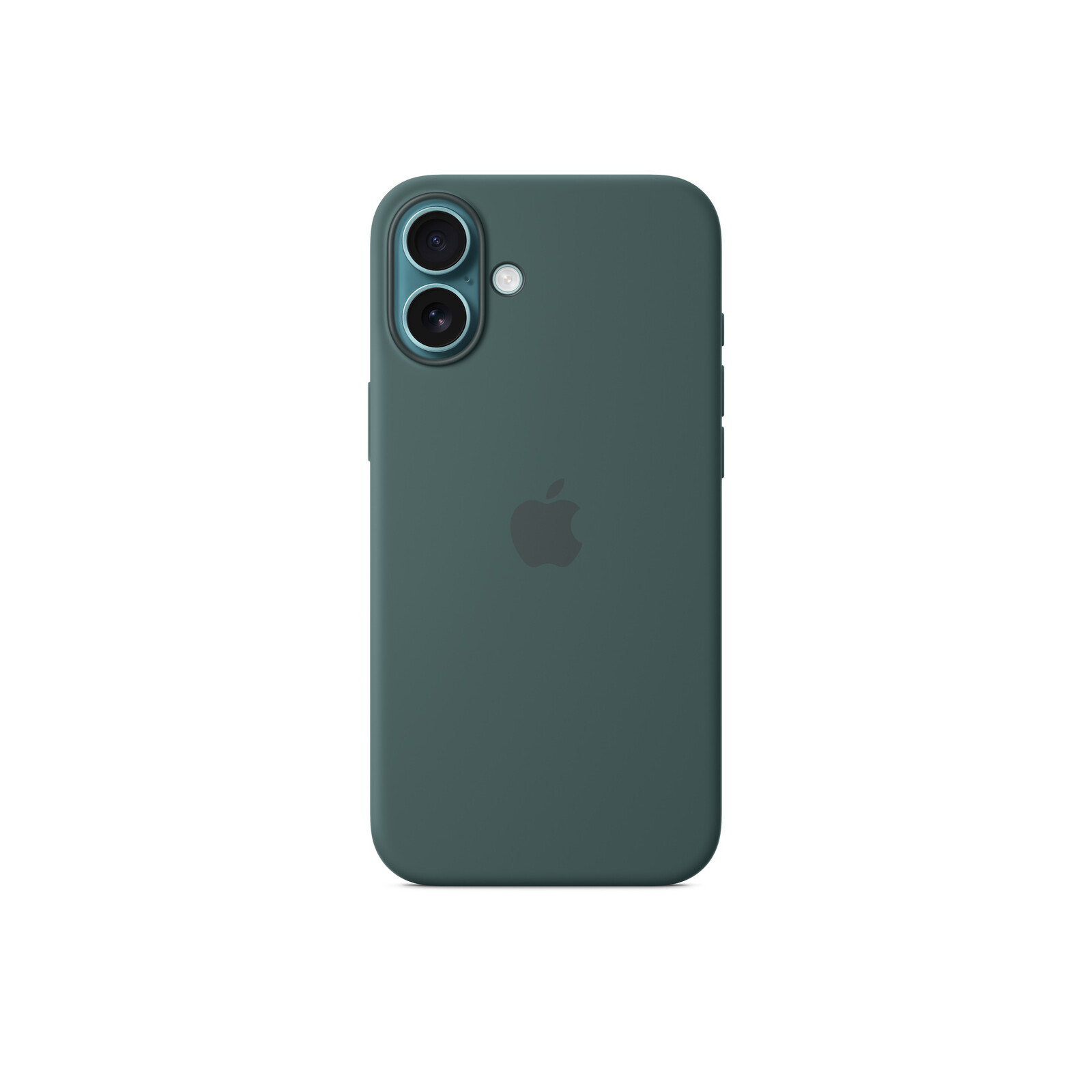  Apple iPhone 16 Plus Silikon Case mit Magsafe lake green 
