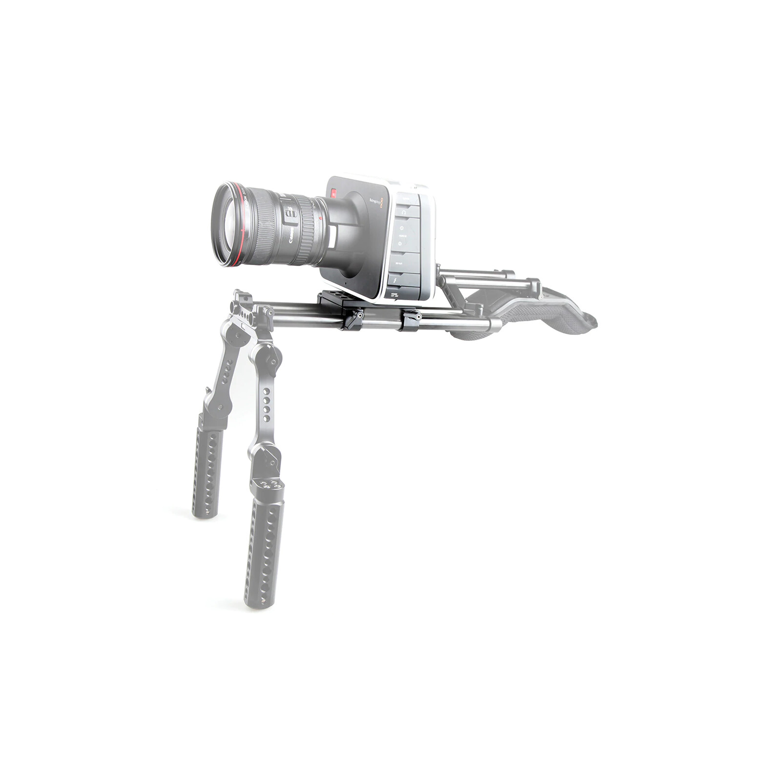 SmallRig Montageplatte mit 15mm-Rodklemmen 