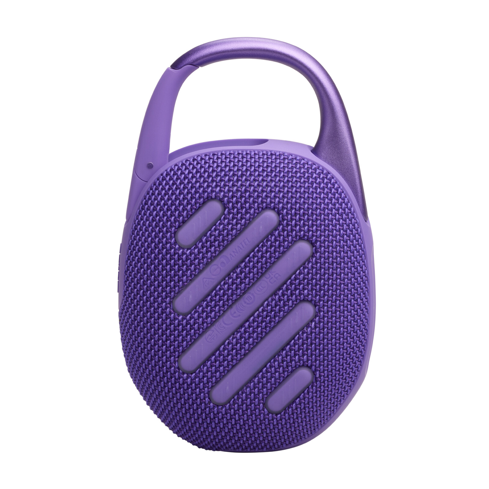 JBL Clip5 Bluetooth Lautsprecher mit Karabinerhaken lila