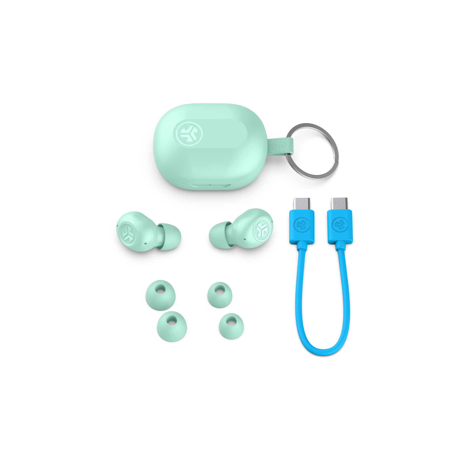 JLAB JBuds Mini TWS Earbuds mint