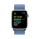 Apple Watch SE GPS Alu silber 44mm Sport Loop winterblau