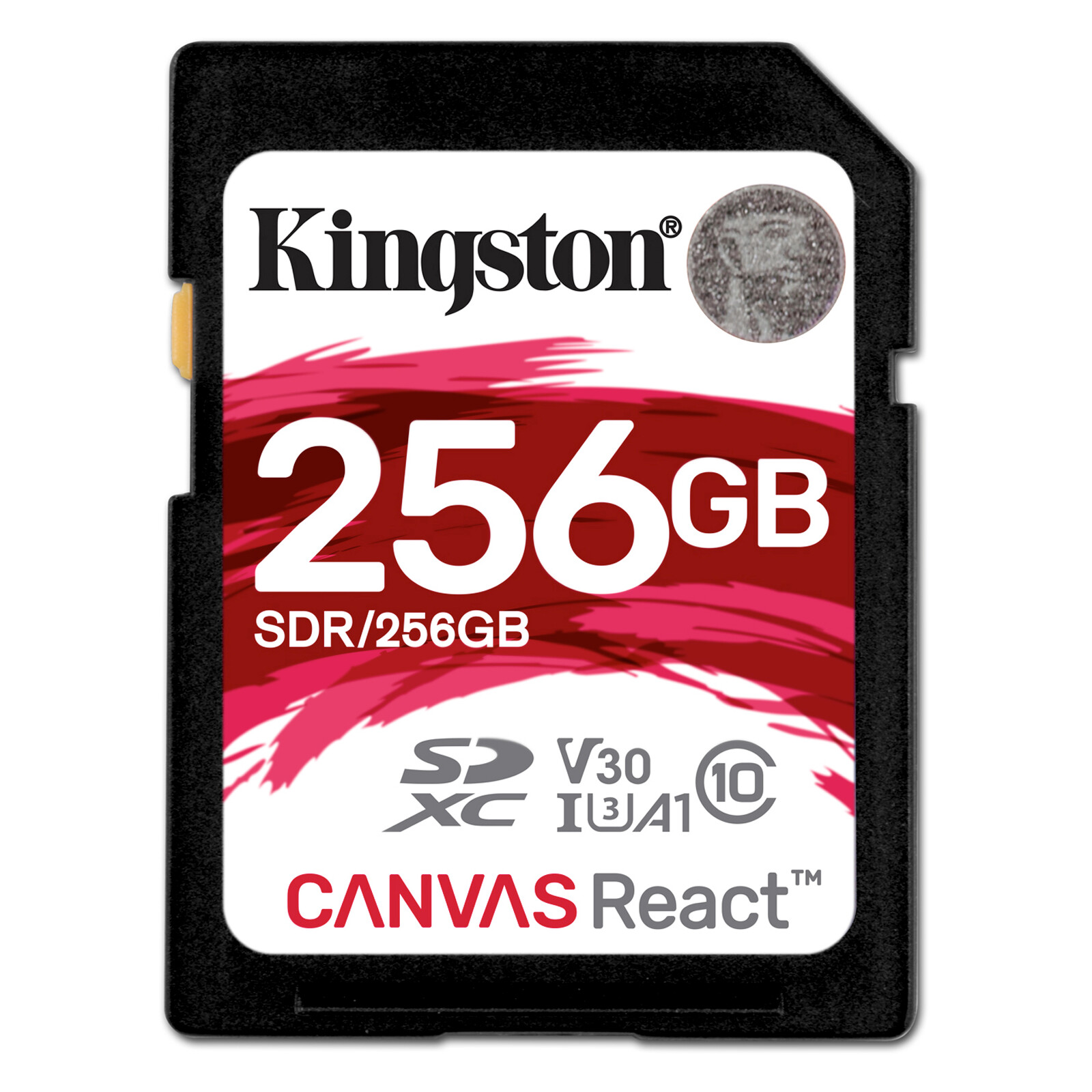 Kingston SDXC 256GB Canvas React 100MBs