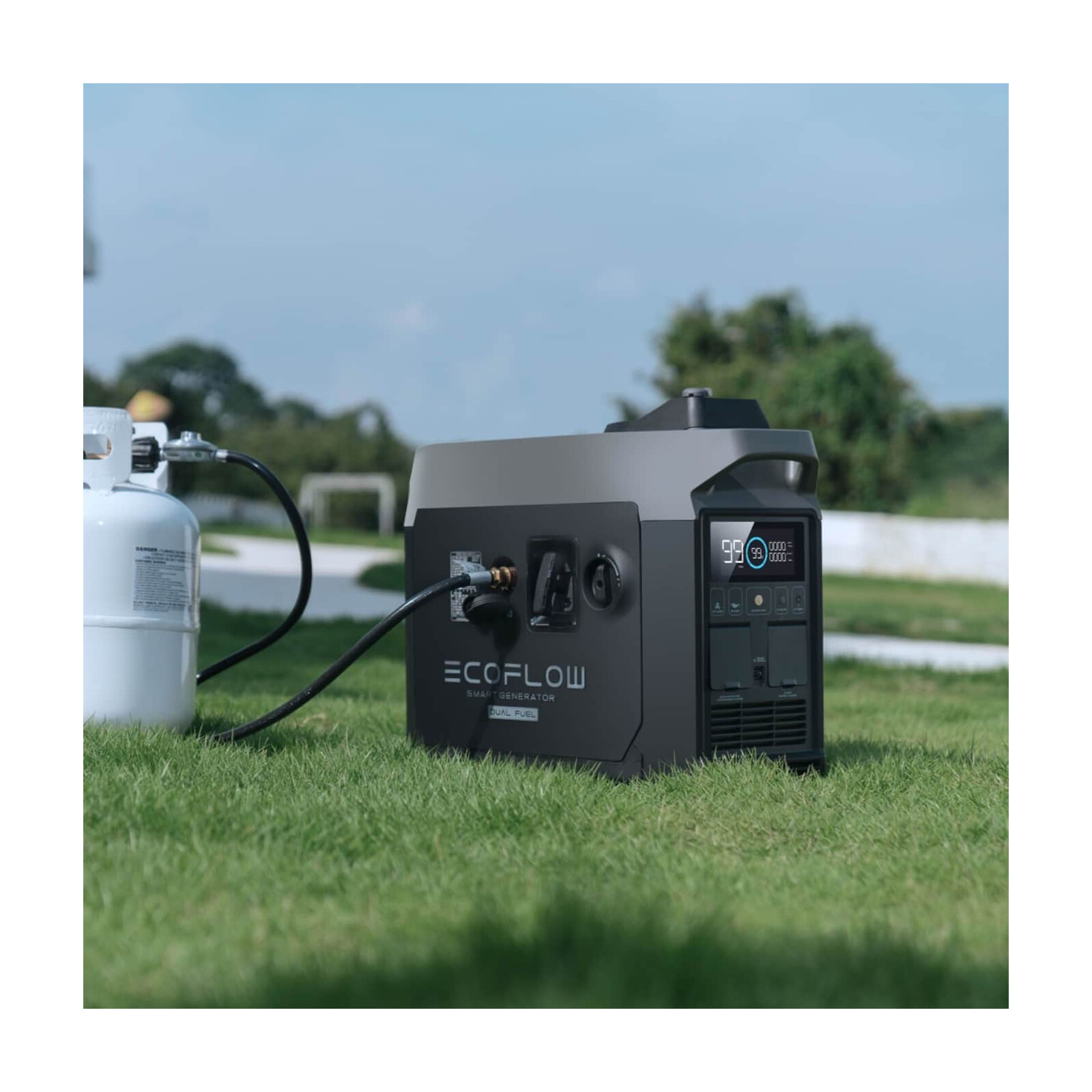 EcoFlow Smart Generator Dual - Benzin- u. Gasbetrieben 1800W 