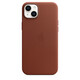Apple iPhone 14 Plus Leder Case mit MagSafe umber
