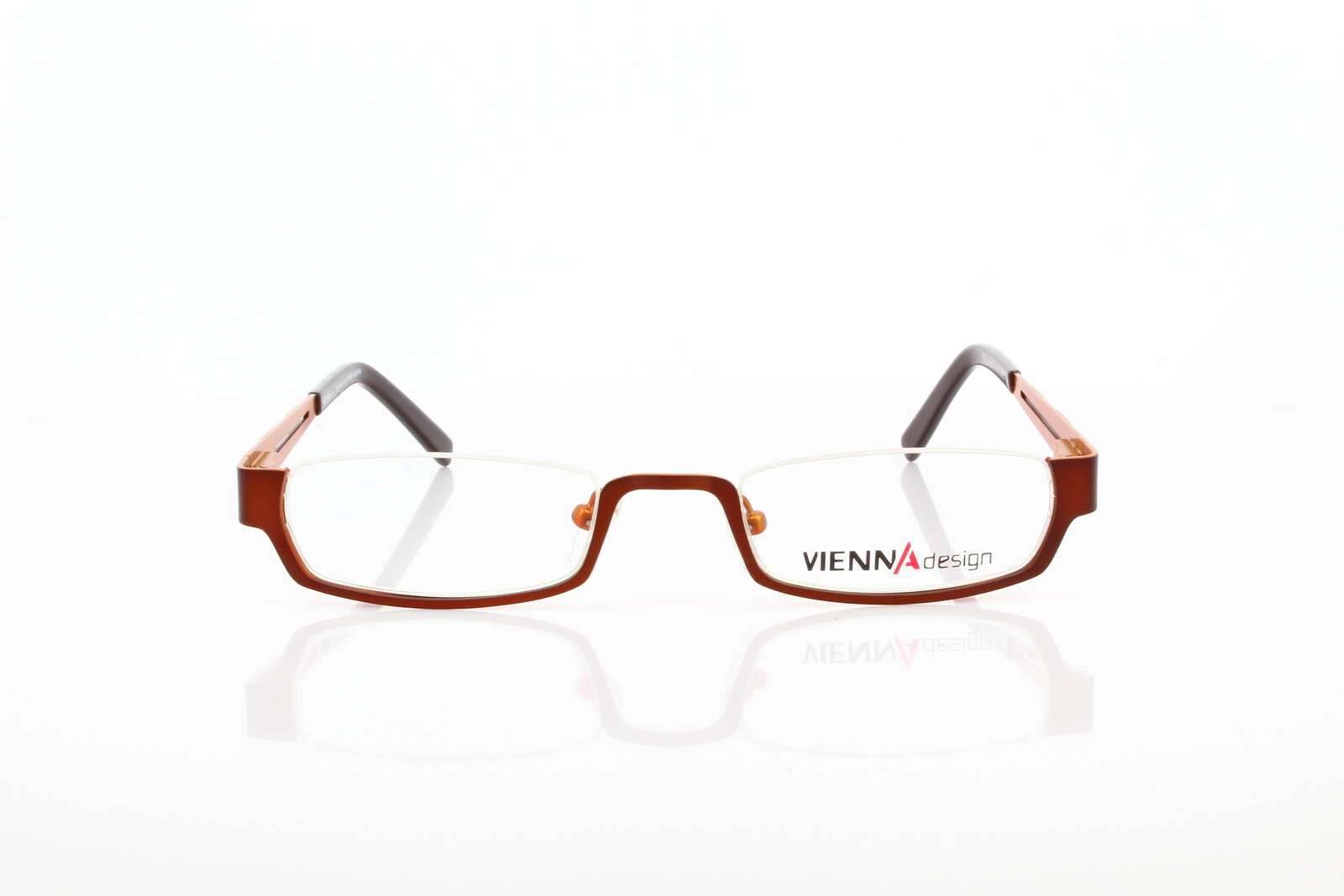 Vienna Design UN 453 03 Lesebrille Halbrand Metall