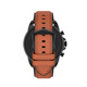 Fossil FTW4062 Gen 6 Smartwatch Edelstahl/Leder/Braun