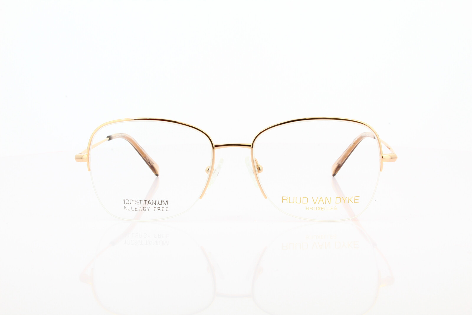 RVD 1165T-2H Damenbrille Halbrand Metall