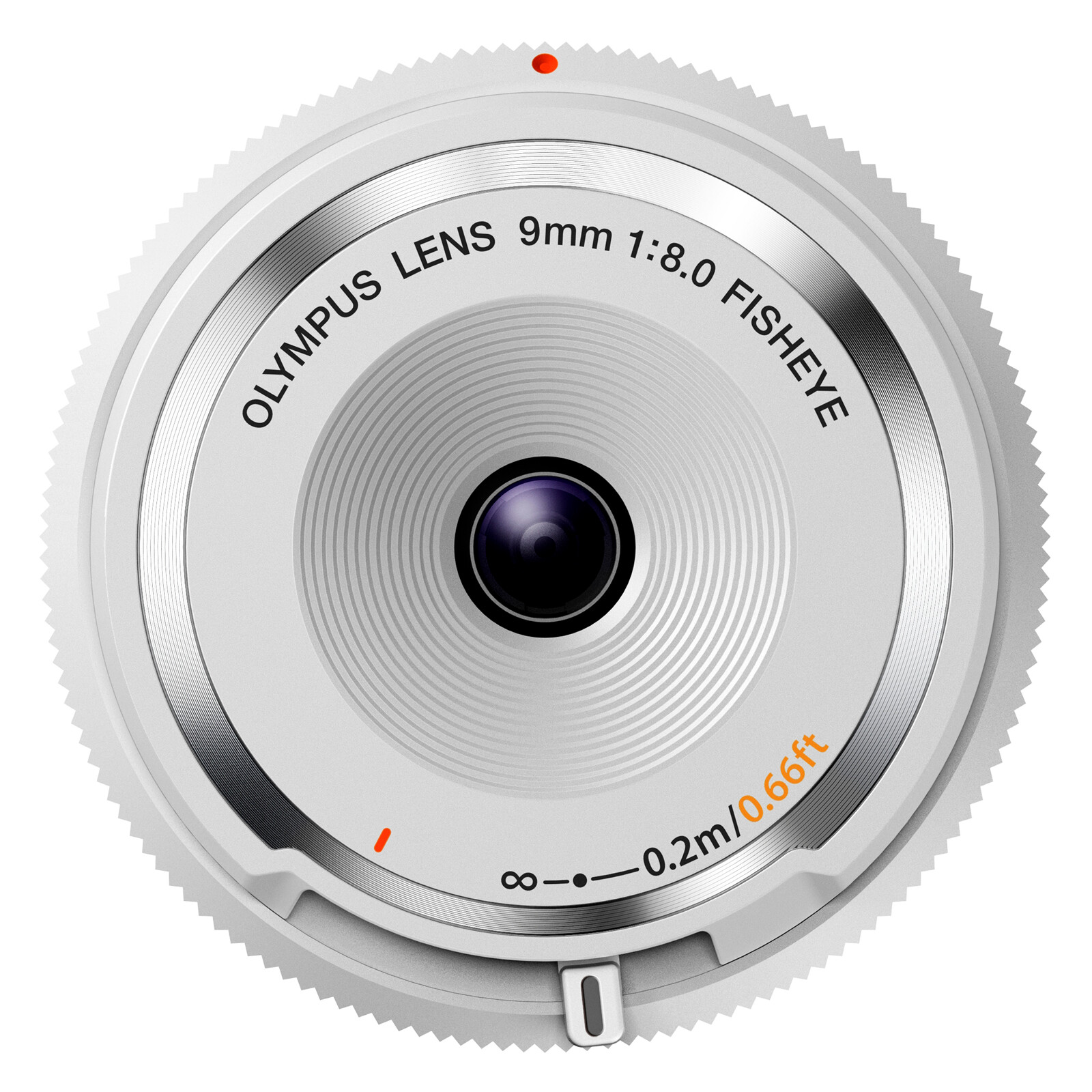 Olympus 9/8,0 Fisheye Weiß