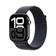 Apple Watch S10 GPS 46mm black Alu Case + ink Loop