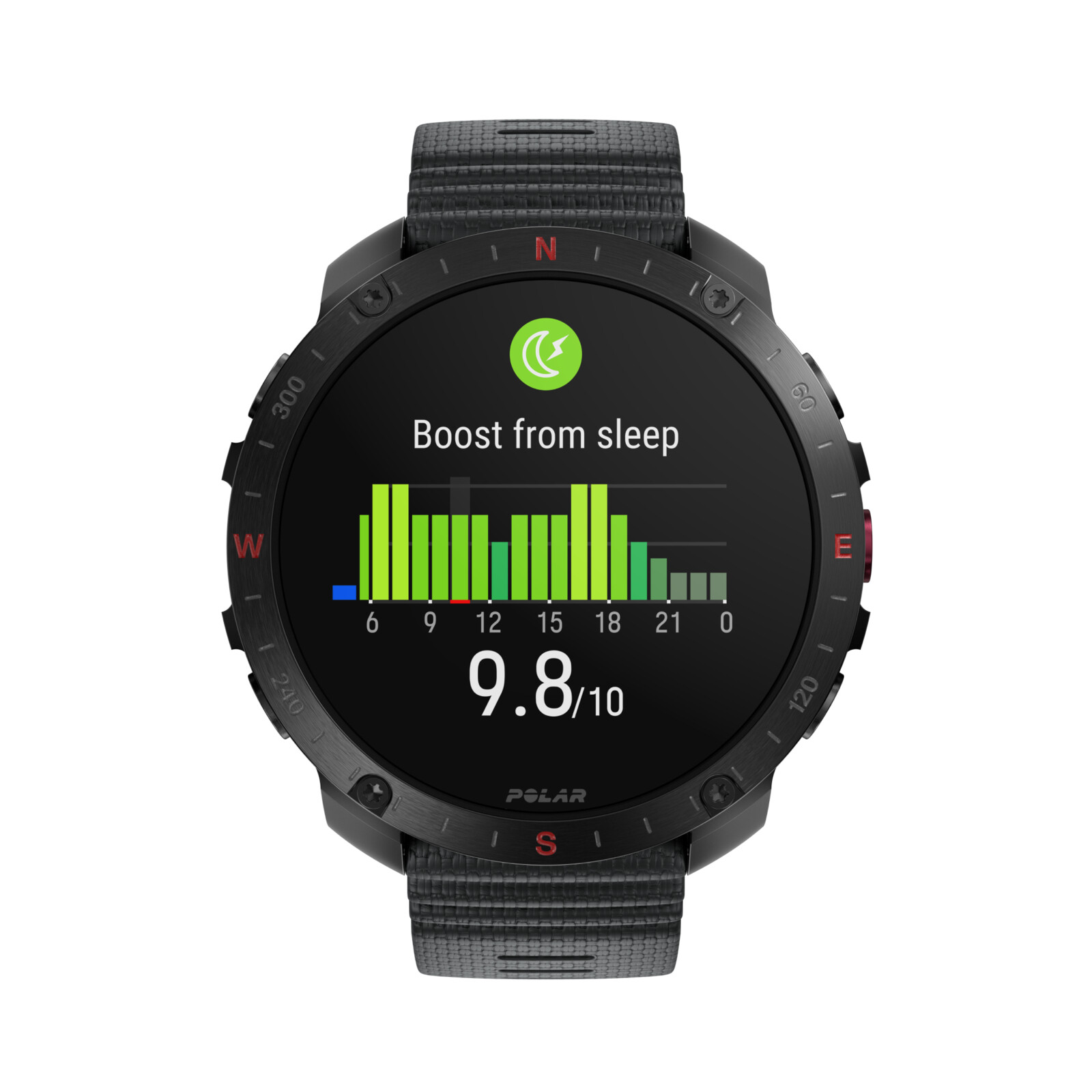 Polar Grit X2 Pro schwarz S/L