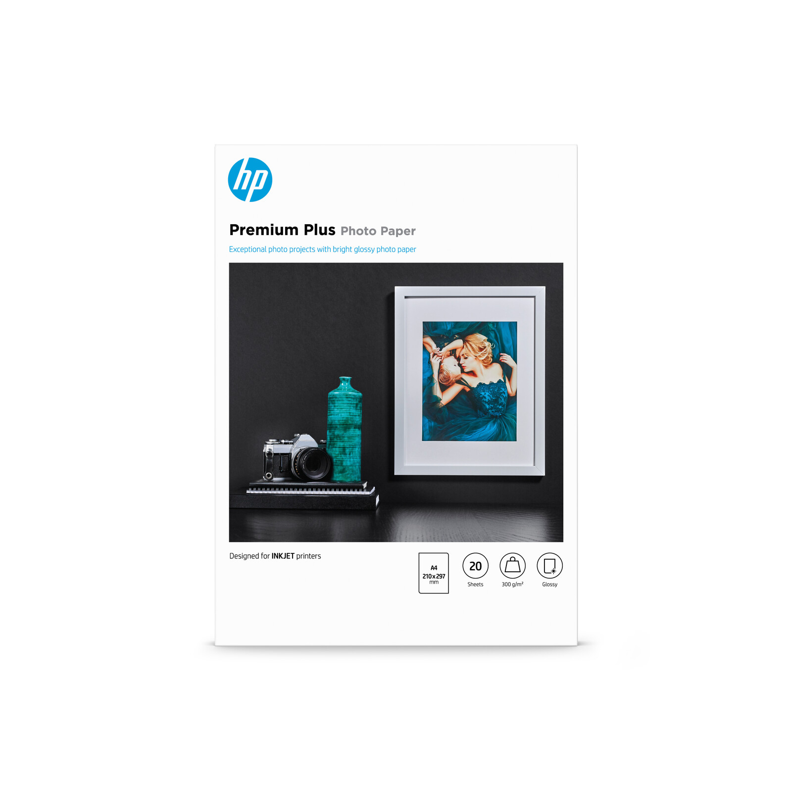 HP CR672A A4 glossy 20 Blatt 300g