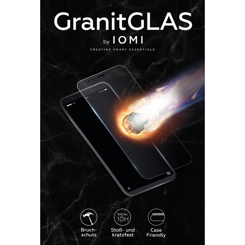 IOMI Glas Granit CF Apple iPhone 12/ Pro