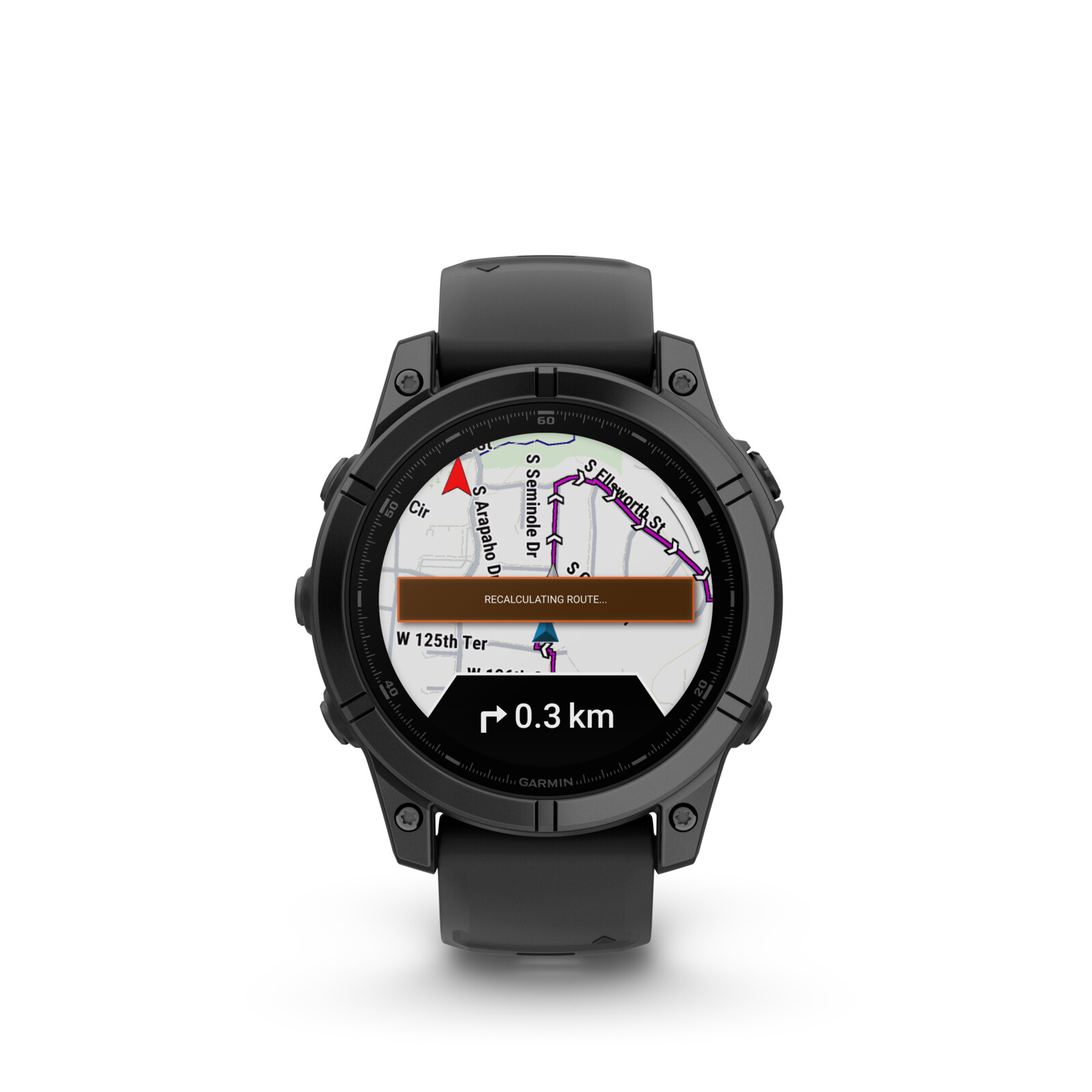 Garmin Fenix E 47mm Slate schwarz/schiefergrau