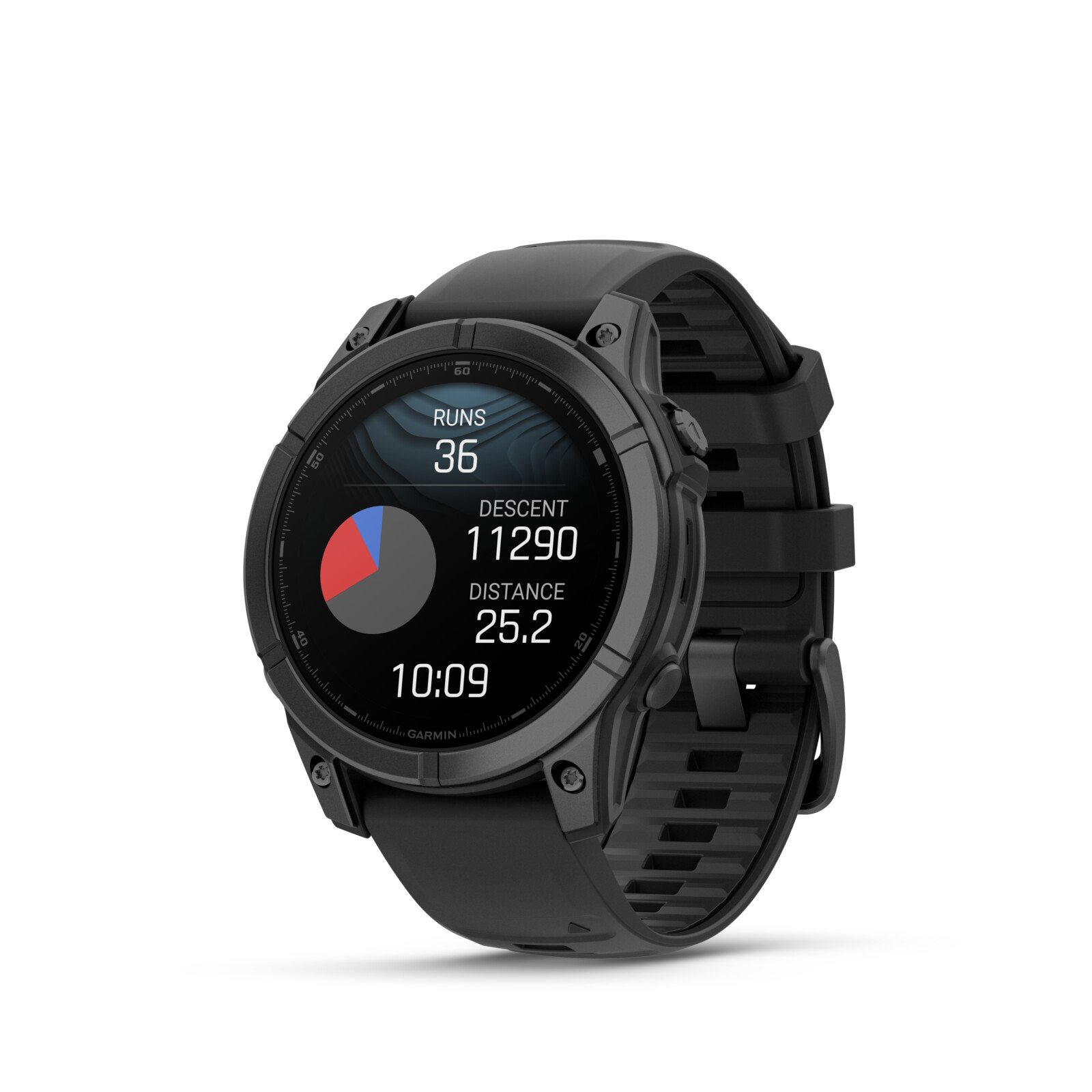 Garmin Fenix E 47mm Slate schwarz/schiefergrau