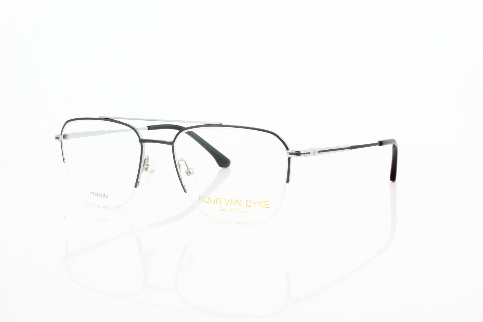 Ruud van Dyke RVD 1144T-5H Herrenbrille Halbrand