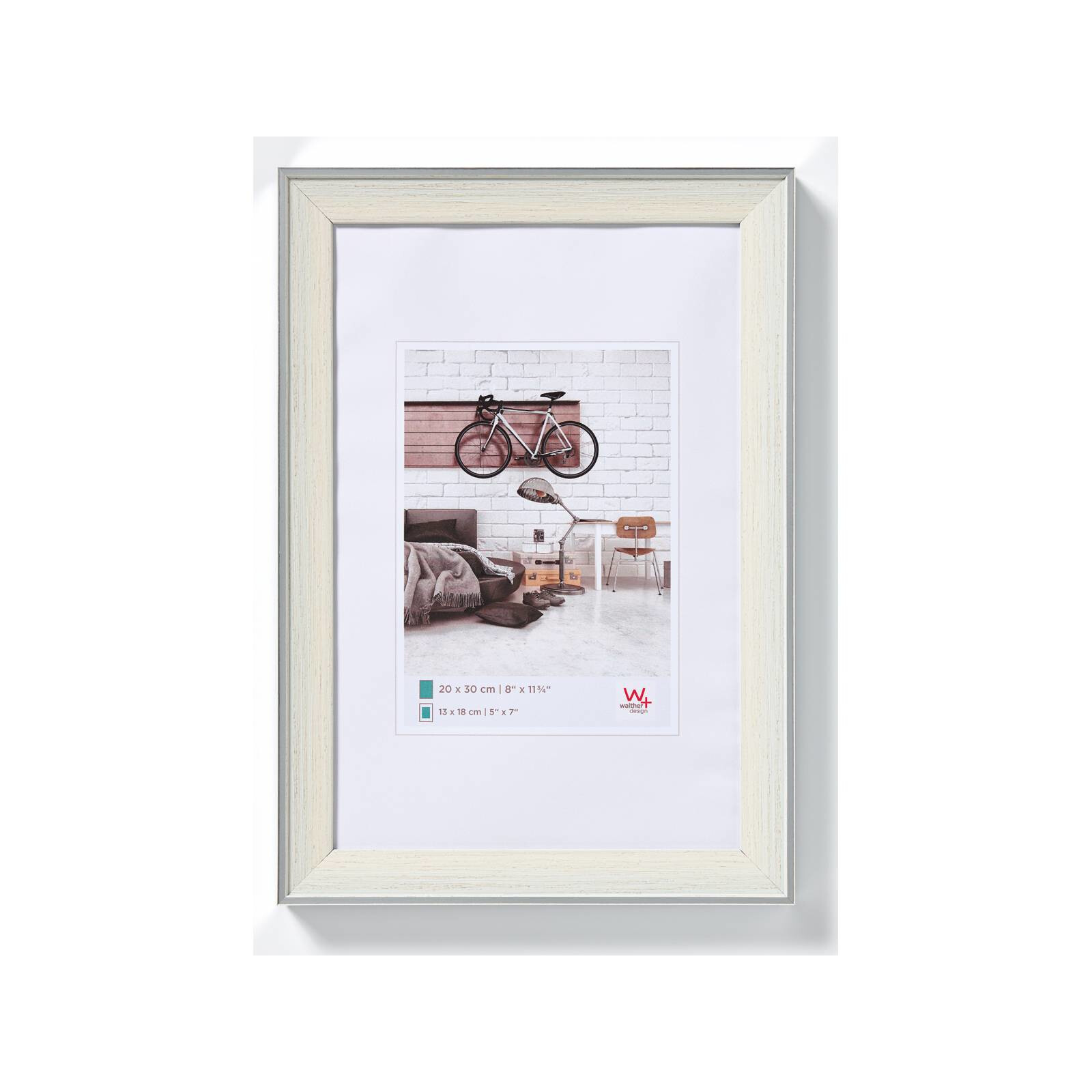 Bilderrahmen Bohemian 20x30cm Kunststoff creme