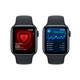 App Watch SE GPS Alu 40mm Sportband M/L mitternacht