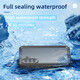 felixx IP68 Waterproof case Black - Samsung Galaxy A35